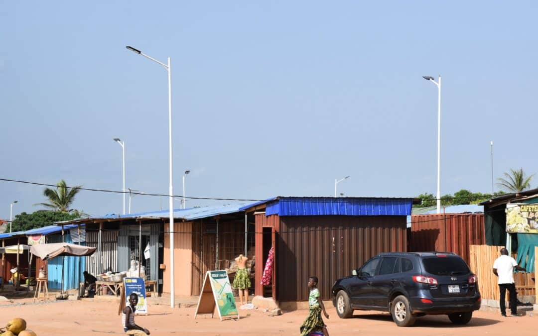 Agoè-nyivé1 : Le marché de Sogbosito entièrement éclairé